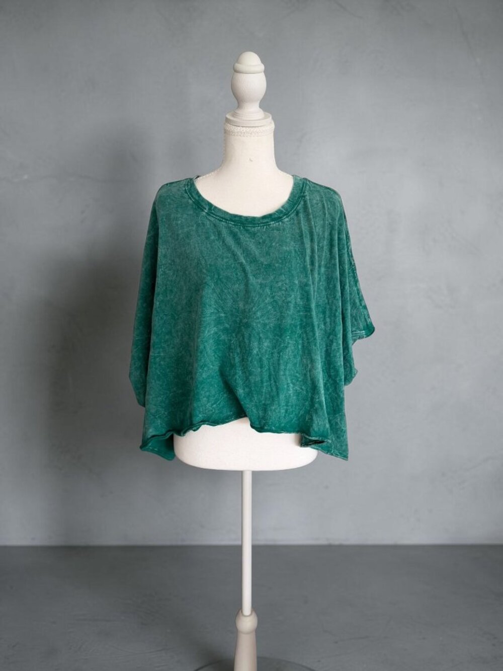 ZENANA Green Oversized T Shirt One Size Womens